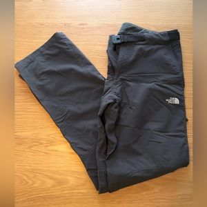 Mens North Face charcoal cargo pants size 32